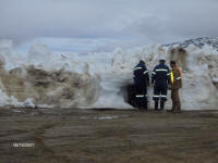 Drum handling in the Arctic